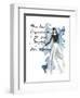 Fashion Quotes IV-Naomi McCavitt-Framed Art Print