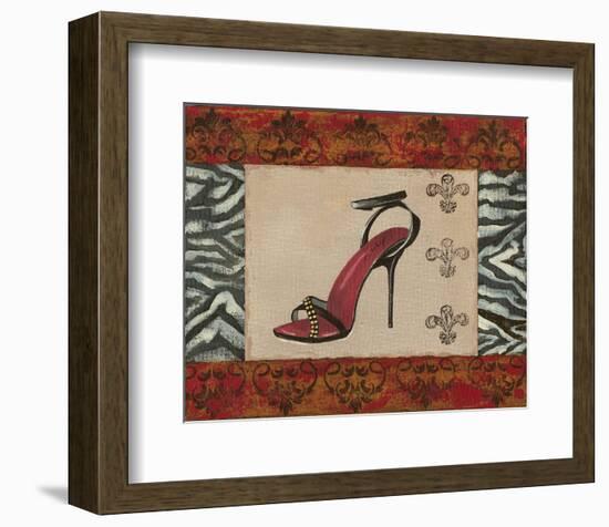 Fashion Shoe II-Sophie Devereux-Framed Art Print