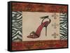 Fashion Shoe II-Sophie Devereux-Framed Stretched Canvas