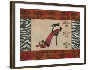 Fashion Shoe II-Sophie Devereux-Framed Art Print