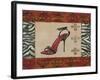 Fashion Shoe II-Sophie Devereux-Framed Art Print