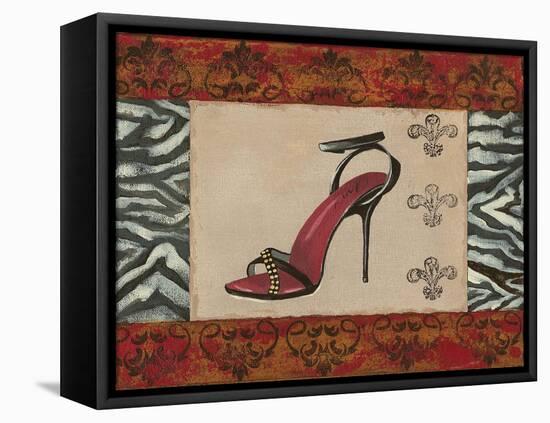 Fashion Shoe II-Sophie Devereux-Framed Stretched Canvas