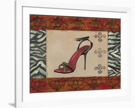 Fashion Shoe II-Sophie Devereux-Framed Art Print