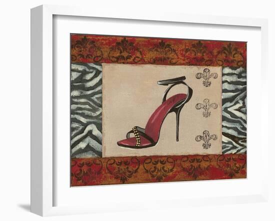 Fashion Shoe II-Sophie Devereux-Framed Art Print