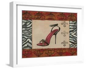 Fashion Shoe II-Sophie Devereux-Framed Art Print