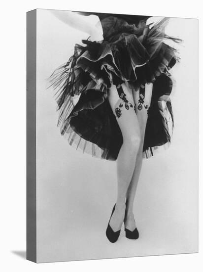 Fashion Shot of Elaborate Garter Made by Andre Richard-Gordon Parks-Stretched Canvas