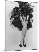 Fashion Shot of Elaborate Garter Made by Andre Richard-Gordon Parks-Mounted Photographic Print