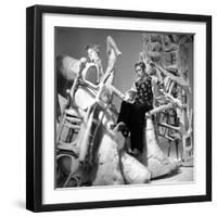 Fashion Show for Television, 26 February 1969, France-null-Framed Photo