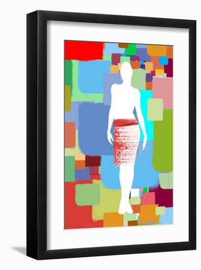 Fashion Sketches-Yashna-Framed Art Print