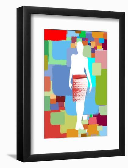 Fashion Sketches-Yashna-Framed Art Print