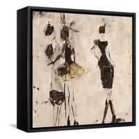 Fashion Squabble-Jodi Maas-Framed Stretched Canvas