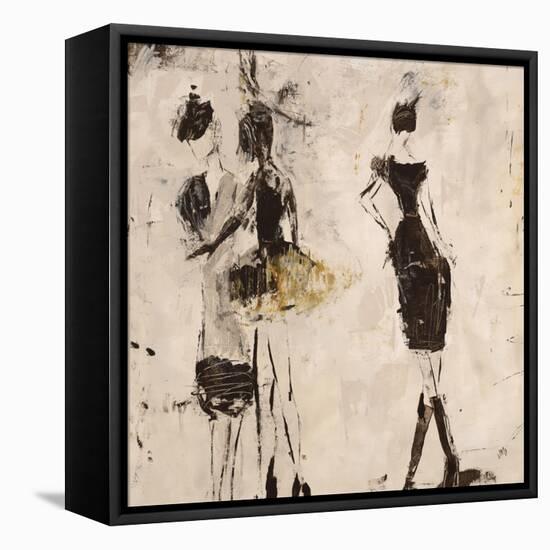 Fashion Squabble-Jodi Maas-Framed Stretched Canvas
