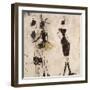 Fashion Squabble-Jodi Maas-Framed Giclee Print