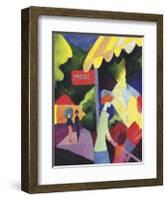 Fashion Store Window-Auguste Macke-Framed Giclee Print