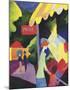 Fashion Store Window-August Macke-Mounted Art Print