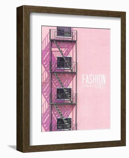 Fashion Streets-TypeLike-Framed Art Print
