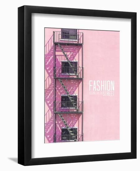 Fashion Streets-TypeLike-Framed Art Print