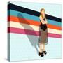 Fashion Stripes-Claire Huntley-Stretched Canvas
