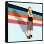 Fashion Stripes-Claire Huntley-Framed Stretched Canvas