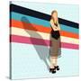 Fashion Stripes-Claire Huntley-Stretched Canvas