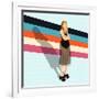 Fashion Stripes-Claire Huntley-Framed Giclee Print