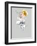 Fashion Study 1-Stella Chang-Framed Art Print