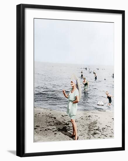 Fashion/ Swimwear, 1918-Otto Haeckel-Framed Photographic Print