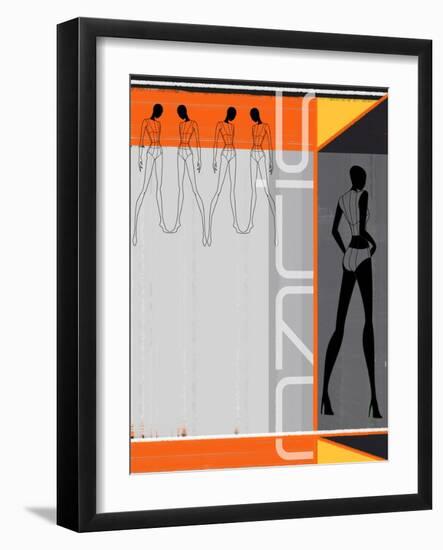 Fashion Tunes-NaxArt-Framed Art Print