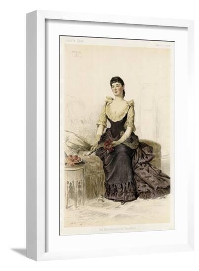 Fashion, Tweeddale 1884--Framed Art Print
