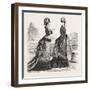 Fashion Two New Walking Costumes, 1876, UK-null-Framed Giclee Print