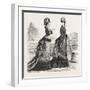 Fashion Two New Walking Costumes, 1876, UK-null-Framed Giclee Print