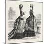 Fashion Two New Walking Costumes, 1876, UK-null-Mounted Giclee Print