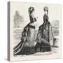 Fashion Two New Walking Costumes, 1876, UK-null-Stretched Canvas