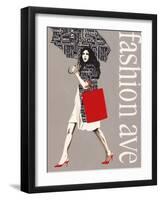 Fashion Type 2-Marco Fabiano-Framed Art Print