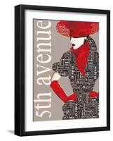 Fashion Type 3-Marco Fabiano-Framed Art Print