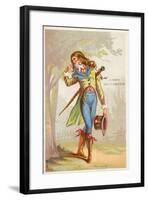 Fashion under the Directory, French Revolution, 1785-1799-null-Framed Giclee Print