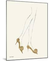 Fashion Wasn't What you Wore (High heels)-Andy Warhol-Mounted Giclee Print