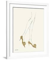 Fashion Wasn't What you Wore (High heels)-Andy Warhol-Framed Giclee Print