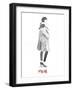 Fashion Week Sketch II-Naomi McCavitt-Framed Art Print