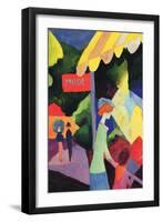 Fashion Window-Auguste Macke-Framed Art Print