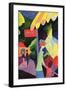 Fashion Window-Auguste Macke-Framed Art Print