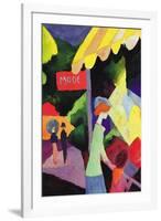 Fashion Window-Auguste Macke-Framed Art Print