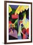 Fashion Window-Auguste Macke-Framed Art Print