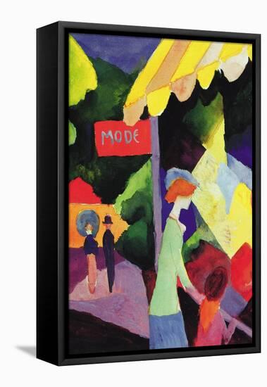 Fashion Window-Auguste Macke-Framed Stretched Canvas