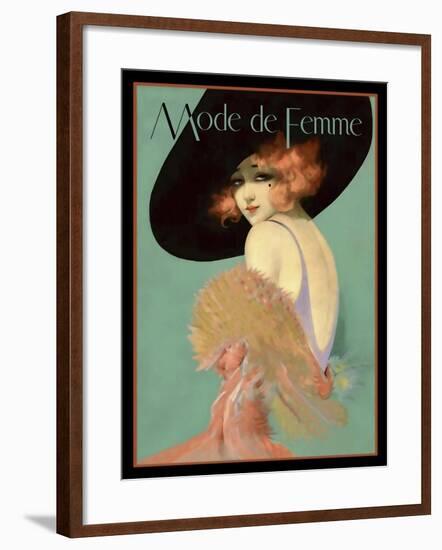 Fashion Women 0029-Vintage Lavoie-Framed Giclee Print