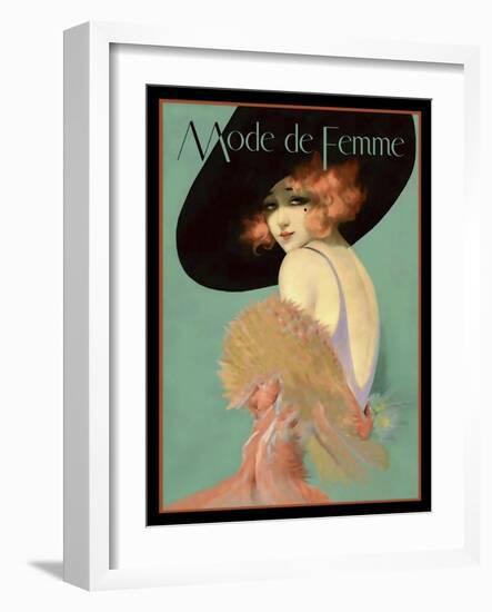 Fashion Women 0029-Vintage Lavoie-Framed Giclee Print