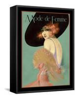 Fashion Women 0029-Vintage Lavoie-Framed Stretched Canvas