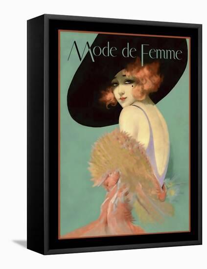 Fashion Women 0029-Vintage Lavoie-Framed Stretched Canvas