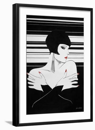 Fashion Women II-Linda Baliko-Framed Art Print