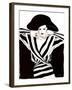 Fashion Women III-Linda Baliko-Framed Art Print